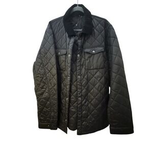 Barbour Men's Black Quilted Tinford Jacket XXL Nice